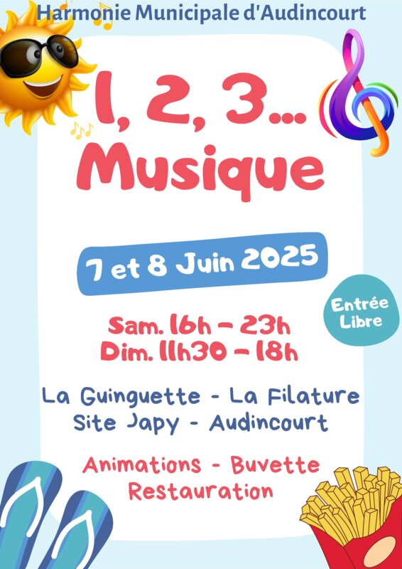 1,2,3...Musique