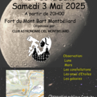 Observation astronomique publique Nuit de la Lune