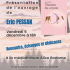 PRÉSENTATION "THÉORIE DU COYOTE" DE ÉRIC PESSAN